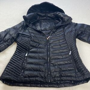 Calvin Klein Jacket Packable Lightweight Premium Down Women Large Puffer Hooded